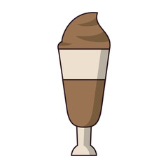 coffee cafe concept cartoon