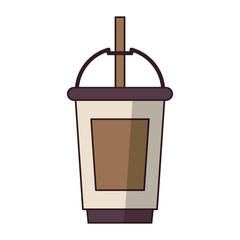 coffee cafe concept cartoon