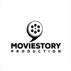 movie story production exclusive logo design inspiration