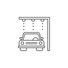 Car wash icon. Element of auto service icon. Thin line icon for website design and development, app development. Premium icon