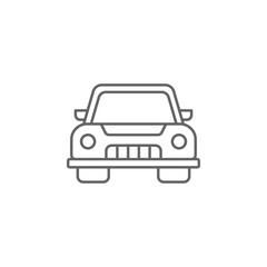 Windshield, car icon. Element of auto service icon. Thin line icon for website design and development, app development. Premium icon