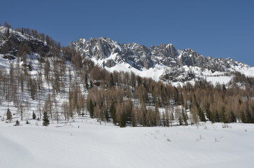 In montagna