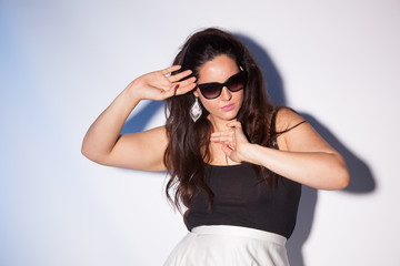 Modelo joven de tallas grandes