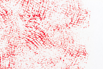 Red abstract spotted acrylic art background