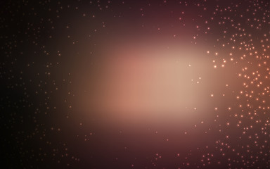 Fototapeta na wymiar Dark Pink vector texture with milky way stars.