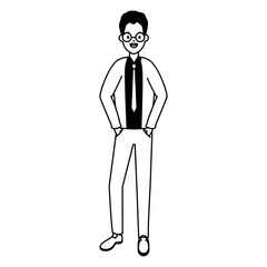 businessman character avatar