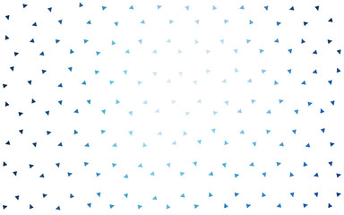 Light BLUE vector  gradient triangles template.