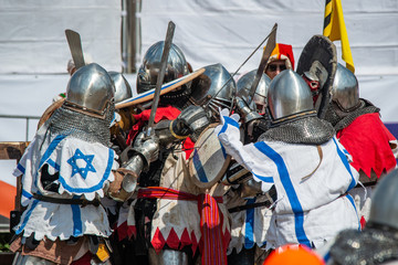 Smederevo, Serbia - May 02, 2019: The Battle of the Nations – the world championship in national...