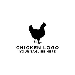 Fototapeta na wymiar collection of cattle logo vector. Chicken design. - Vector