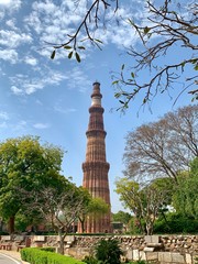 The Qutb Minar Complex in New Delhi, India