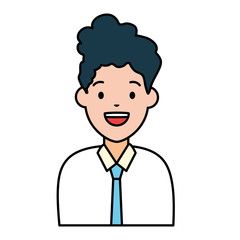 Fototapeta premium man portrait character