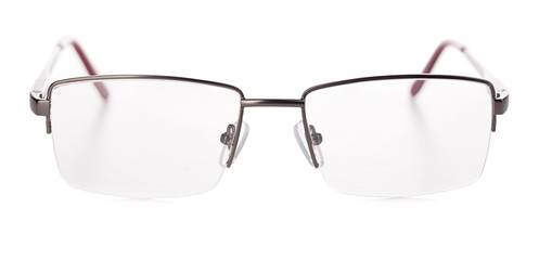 Glasses isolated on white with clipping path.