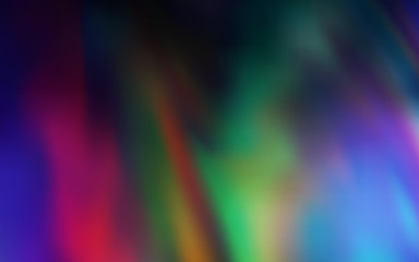 Dark Multicolor vector blurred background.