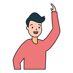 man portrait character