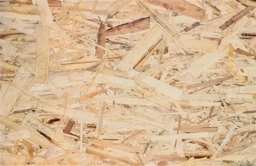 The texture of wooden sawdust, light wood