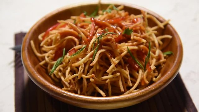 Mango Chunda or Sakhar Amba is a traditional indian summer recipe made using accha aam preserved in sugar syrup for days. selective focus