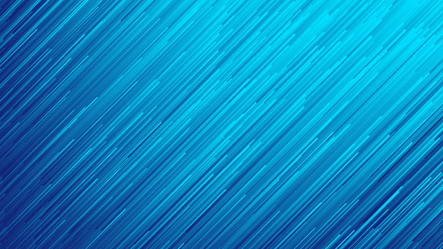 Dynamic Flow Bright Vivid Blue Gradient Lines Abstract Background In Ultra High Definition Quality. Landing Page. Digital Glitch Conceptual Art Illustration