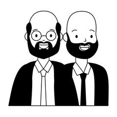 man portrait character