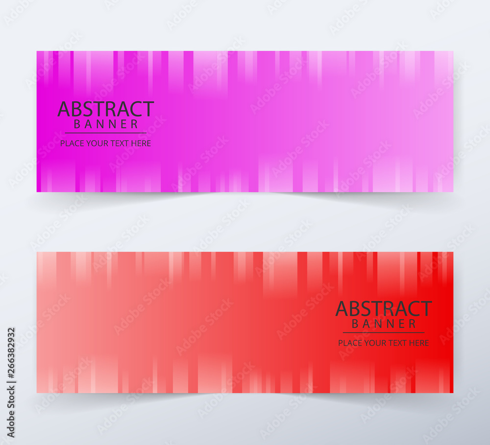 Wall mural abstract geometric web design banner template. annual report, design templates, future poster templa