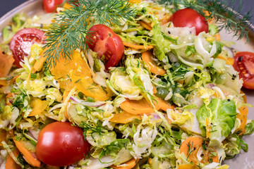 Colorful salat