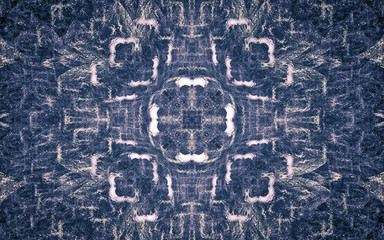 digital generated image in the form of abstract geometric shapes of various shades and colors for...