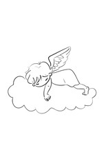 Angel dormido