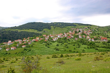 Fototapeta na wymiar Dobrostan village in Bulgaria