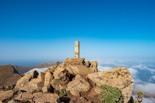 Pico de la Zarza on Fuerteventura, Canary Islands, Spain