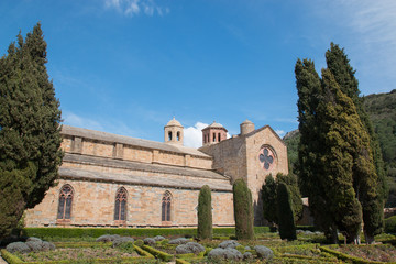 Fototapeta na wymiar Abbaye de Fontfroide