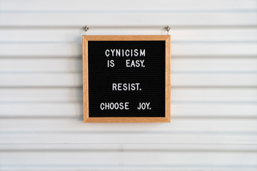 Cynicism is Easy