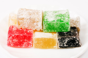 colorful Turkish delight