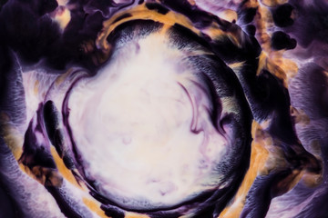 Abstract colorful liquid background