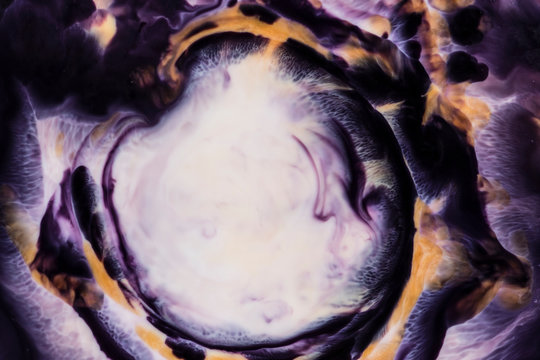 Abstract colorful liquid background