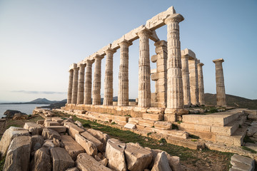 Temple of Poseidon on cape Sounion