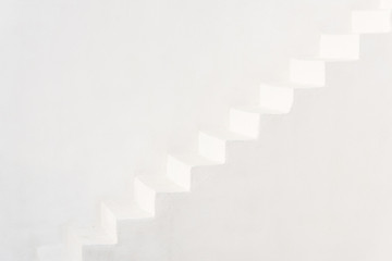 White stairs