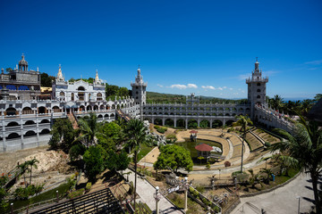 Fototapeta premium Monastery of the Holy Eucharist or Simala Shrine or Miraculous Mama Mary of Simala in Sibonga, Cebu, Philippines