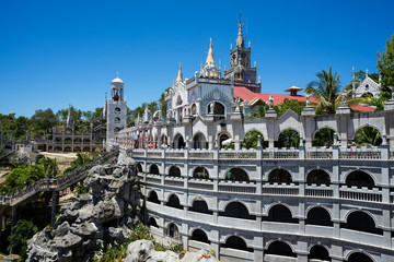 Monastery of the Holy Eucharist or Simala Shrine or Miraculous Mama Mary of Simala in Sibonga, Cebu, Philippines