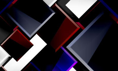Colorful square and rectangle blocks background