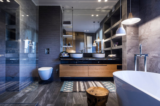 Contemporary bathroom