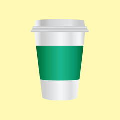 Coffe cup vector illustration