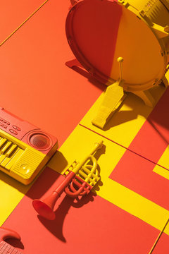 Musical instruments.