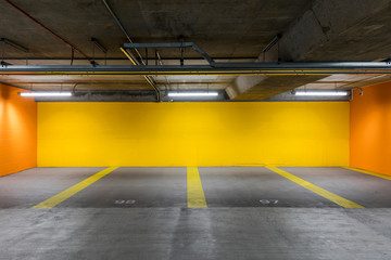 Colorful Car park