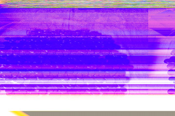 damaged photo file. abstract noisy photo. technically faulty image