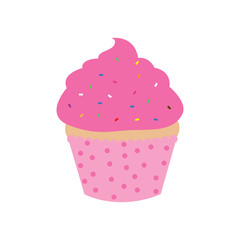 Yummy delicious cupcake