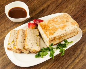 Pastel de pollo