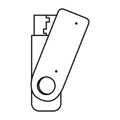 usb memory flash icon