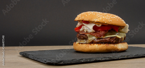 Burger Maison Et Frites Stock Photo And Royalty Free Images On
