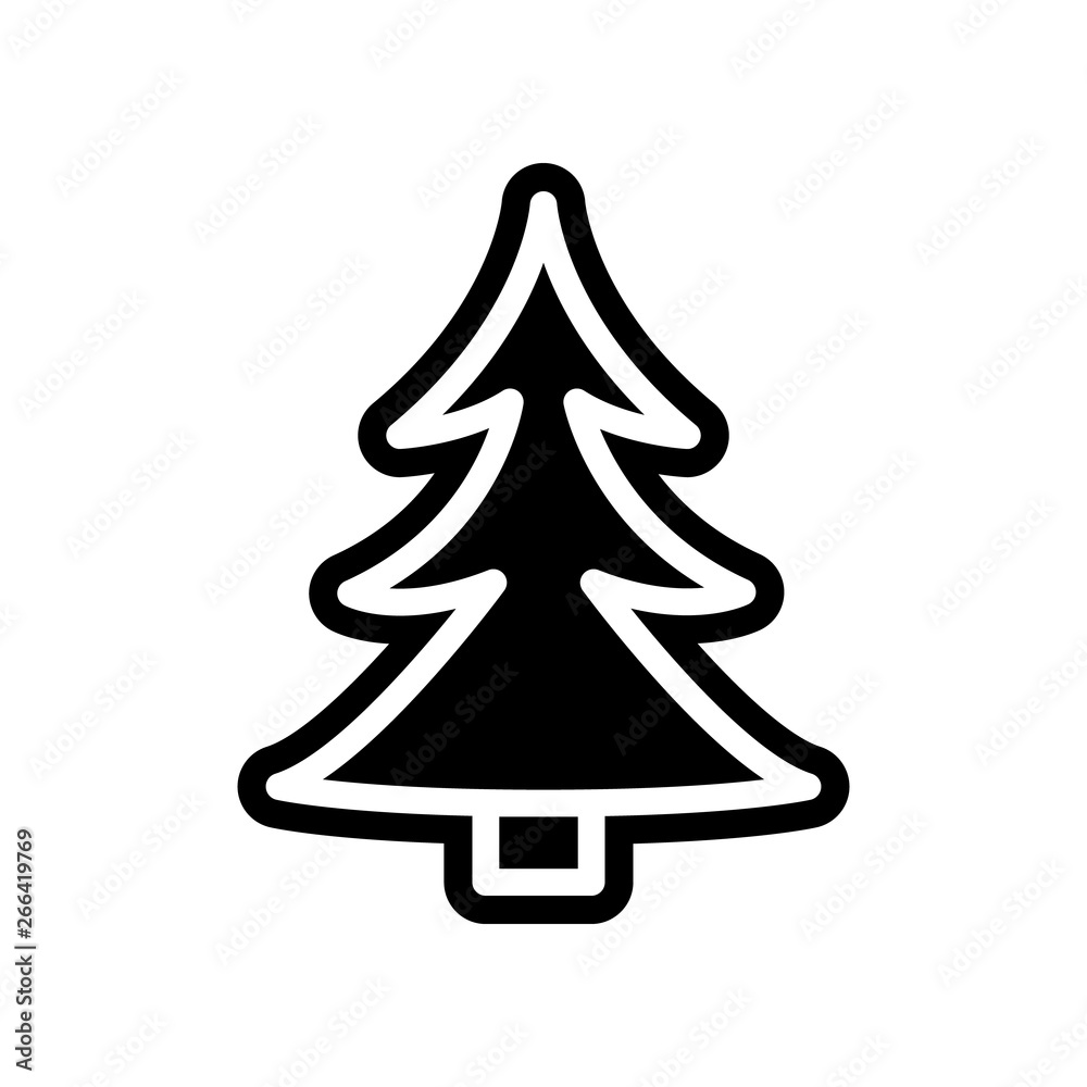Aufkleber tree icon. element of navigation for mobile concept and web apps icon. glyph, flat icon for website 