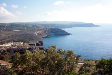 Obraz premium panoramic view of the coast