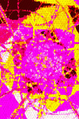 Fractal pattern. Geometric pattern. Mosaic. Kaleidoscope. Computer fractal graphics. Background. Surreal